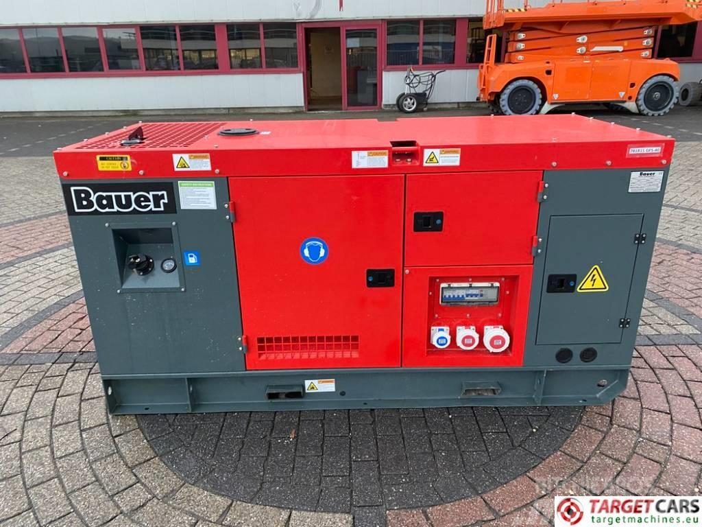 Bauer GFS-40KW ATS 50KVA Diesel 400/230V Generator NEW Dyzeliniai generatoriai