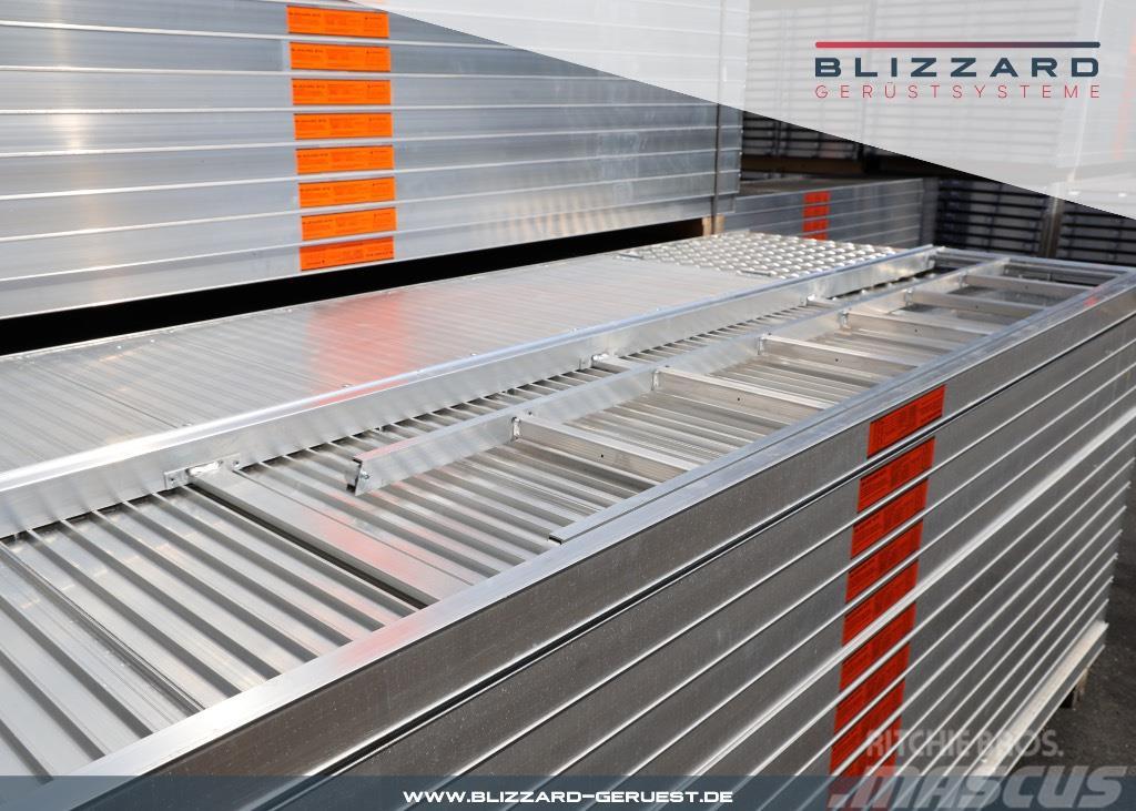 Blizzard S70 545 m² Fassadengerüst neu mit Aluböden Pastolių įrengimai
