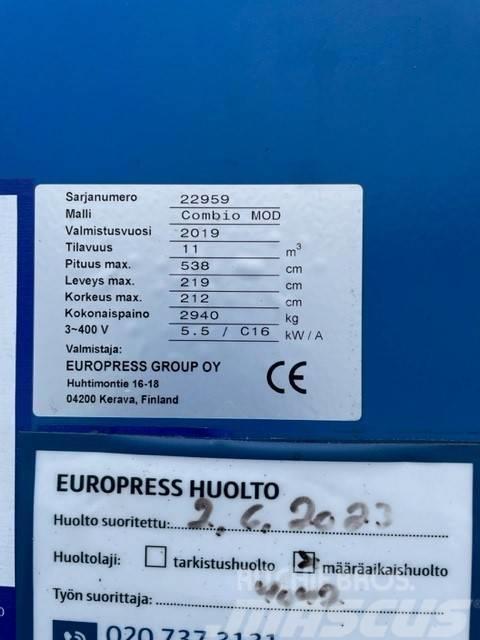 Europress Combio MOD 10 Atliekų suspaudimo į paketus įrenginiai