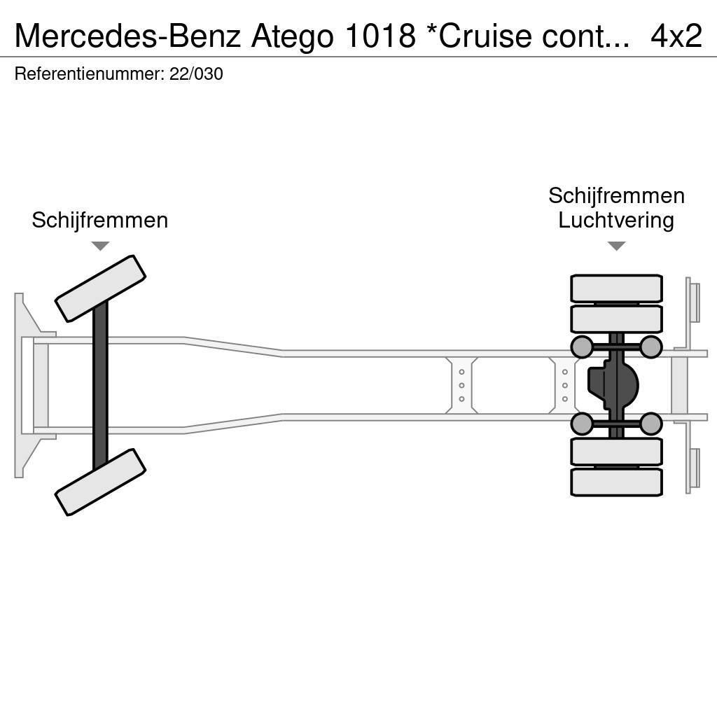 Mercedes-Benz Atego 1018 *Cruise control*Airco*Achteruitrijcamer Gyvulių pervežimo technika