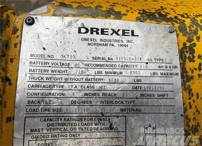 Drexel SLT30 Elektriniai šakiniai krautuvai