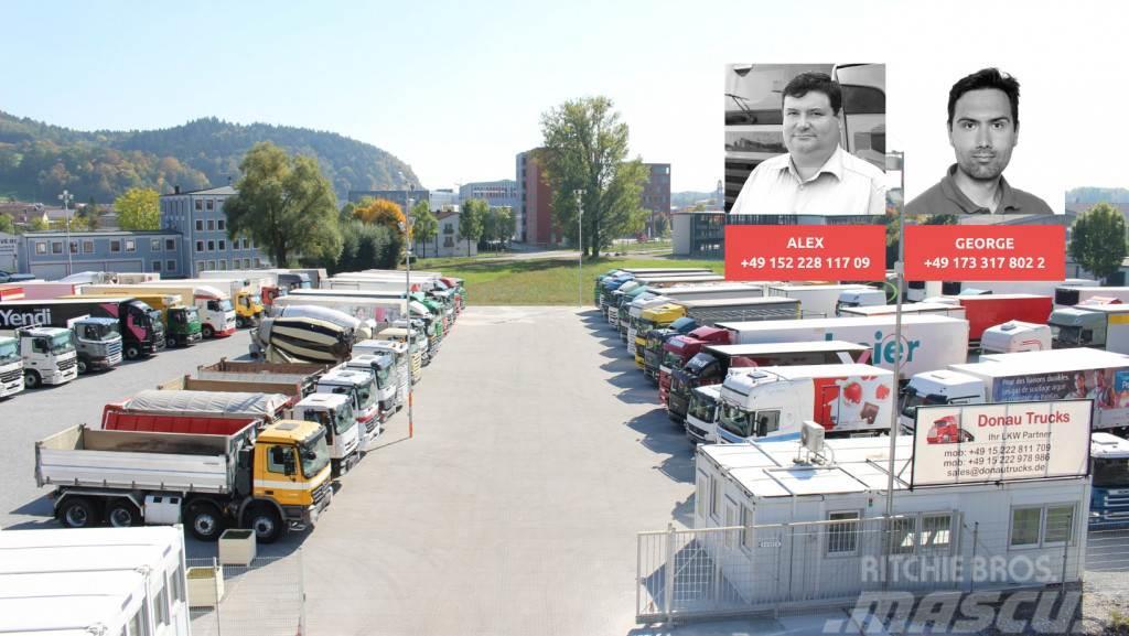 Fliegl SZS290 LBW Funkfernbedienung Liftachse Bortinių sunkvežimių priekabos su nuleidžiamais bortais