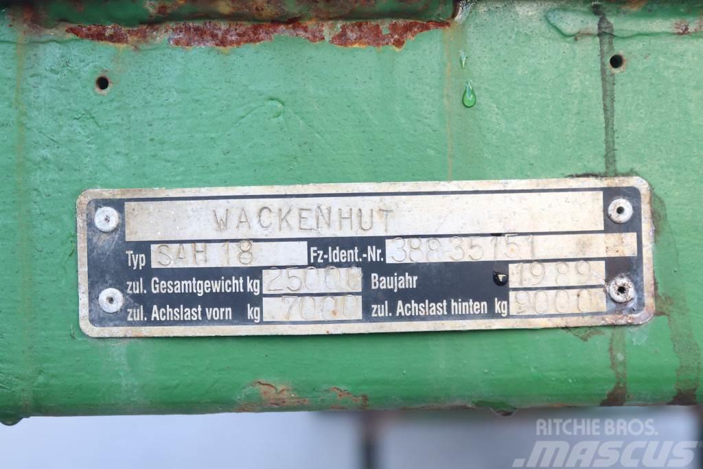 Wackenhut SAH18 Rungen Miškovežių puspriekabės