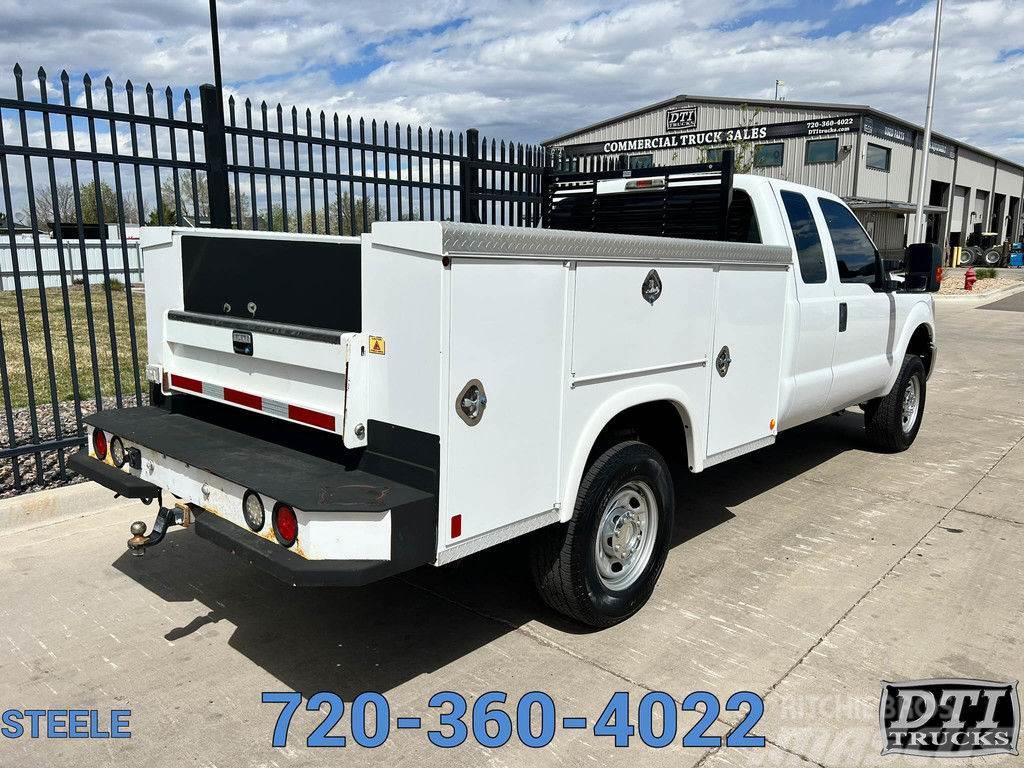 Ford F350 8' Service / Utility Truck With Gooseneck Hit Pagalbos kelyje automobiliai