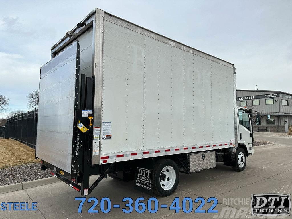 Isuzu NPR-HD 16' Box Truck With Large 3,000lb Lift Gate Sunkvežimiai su dengtu kėbulu