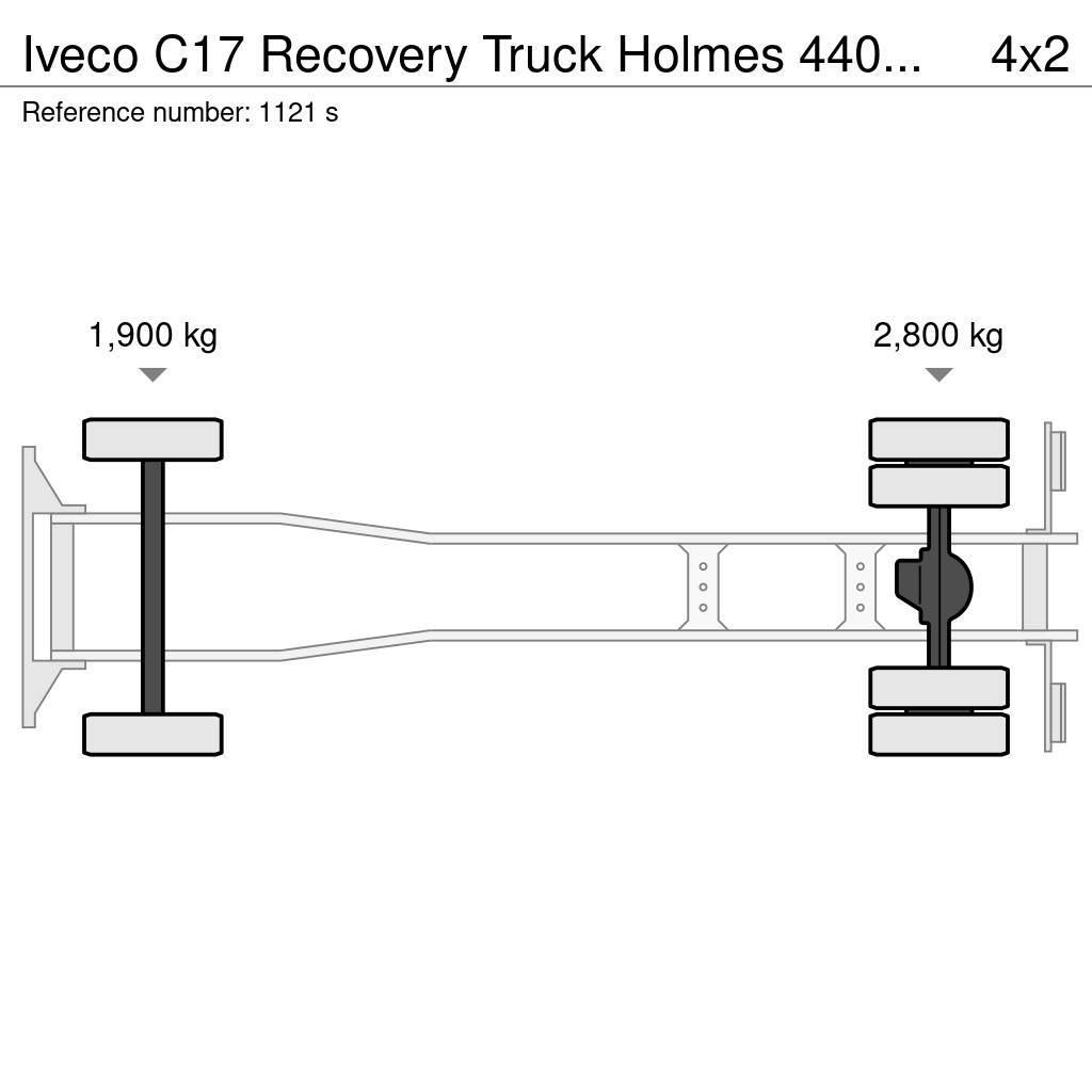 Iveco C17 Recovery Truck Holmes 440SL Good Condition Pagalbos kelyje automobiliai