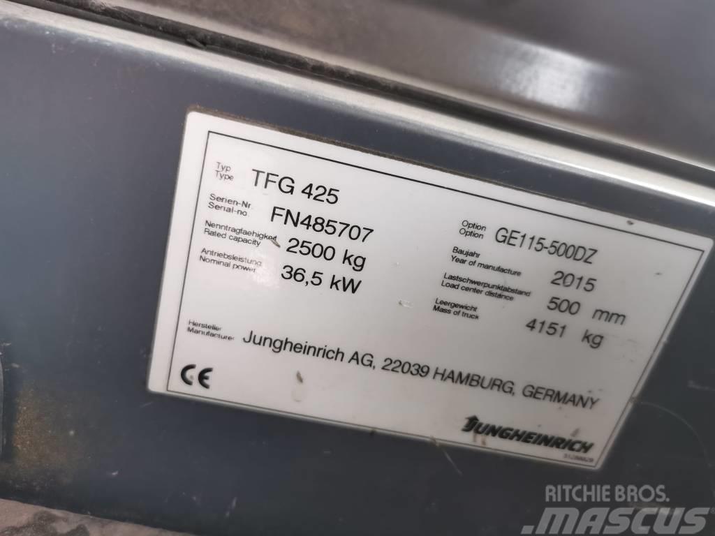 Jungheinrich TFG 425 LPG (dujiniai) krautuvai