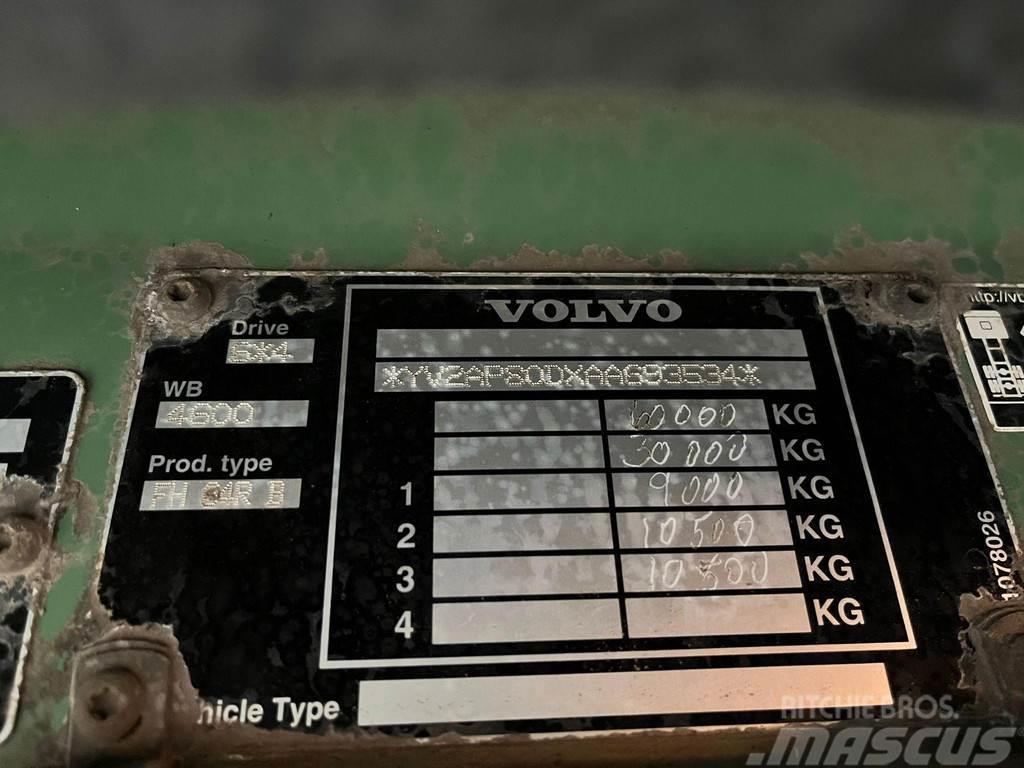 Volvo FH 16 600 6x4 SOLD AS CHASSIS / RETARDER / BIG AXL Važiuoklė su kabina