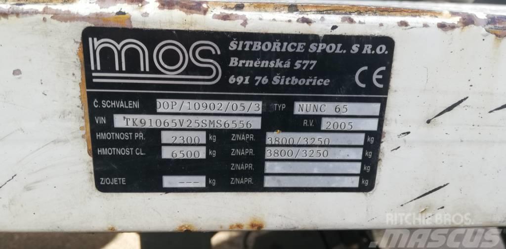  MOS NUNC 65 - nákladní traktorový cisternový přívě Cisternos - priekabos