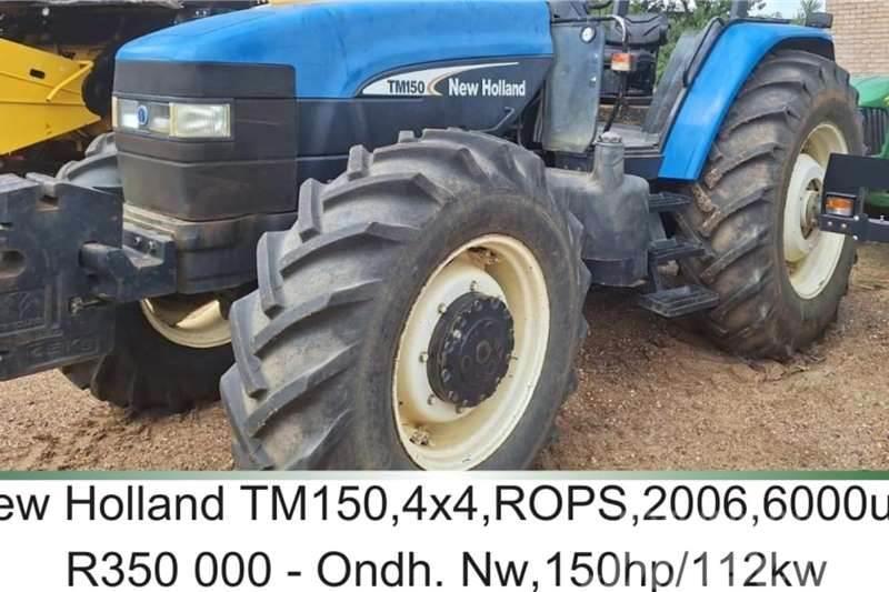 New Holland TM 150 - ROPS - 150hp / 112kw Traktoriai