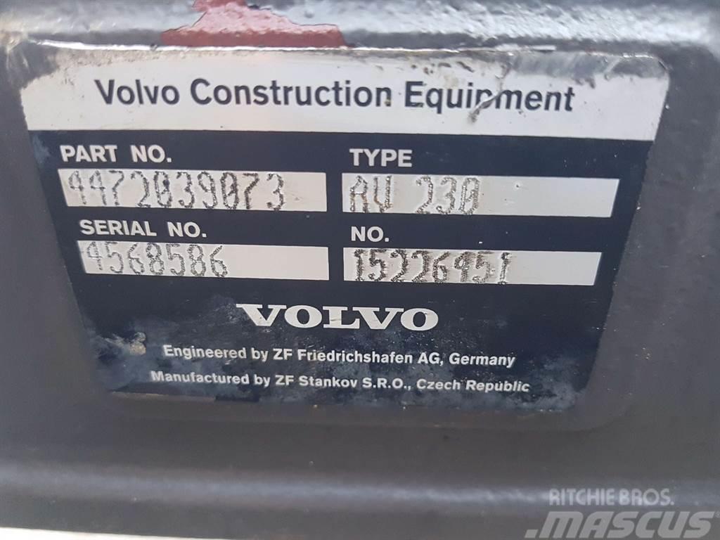 Volvo L30G-VOE15226451-ZF AV-230-Axle/Achse/As Ašys