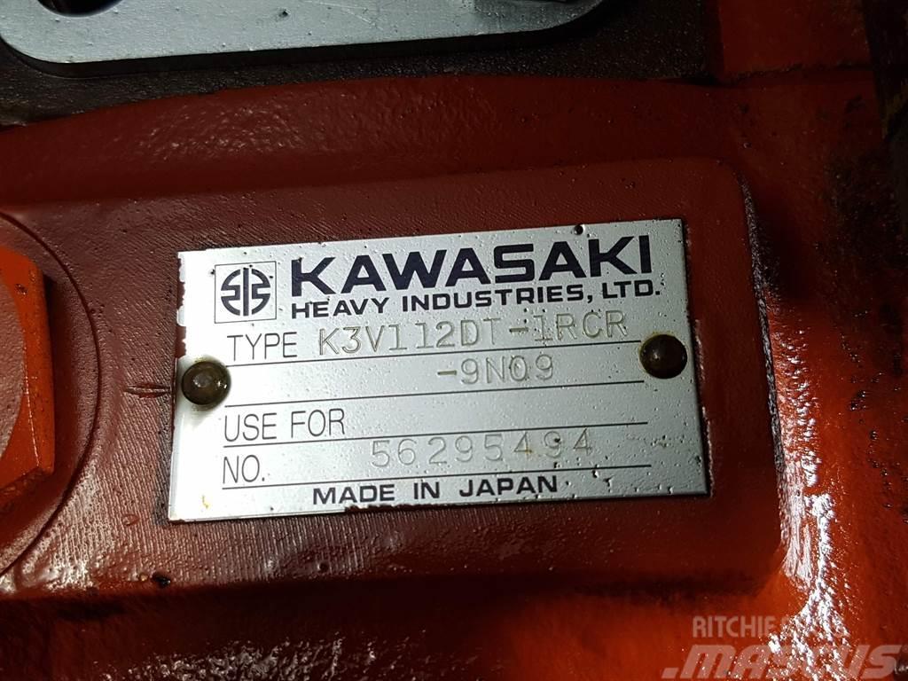 Kawasaki K3V112DT-1RCR-9N09 - Load sensing pump Hidraulikos įrenginiai