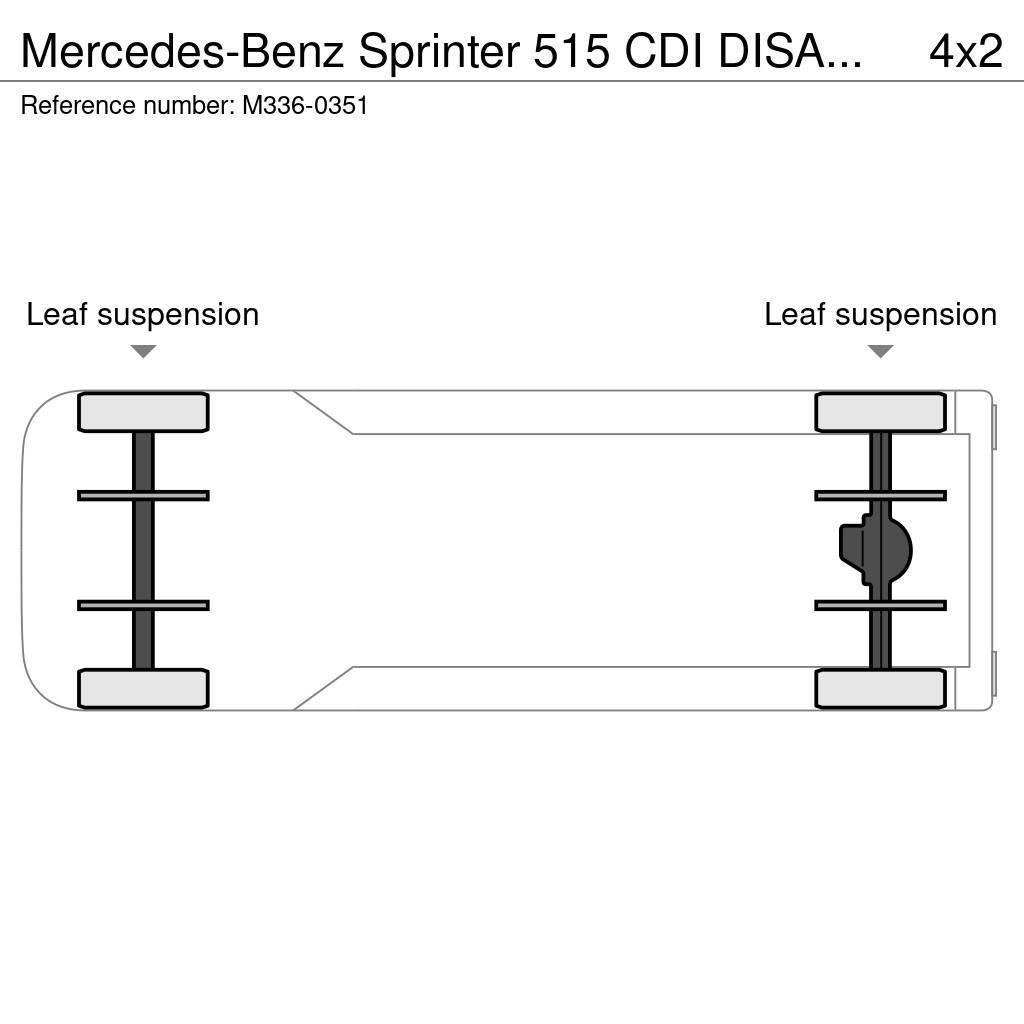 Mercedes-Benz Sprinter 515 CDI DISABLED RAMP Mikroautobusai
