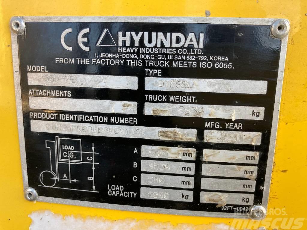 Hyundai 50 D-7 E Dyzeliniai krautuvai