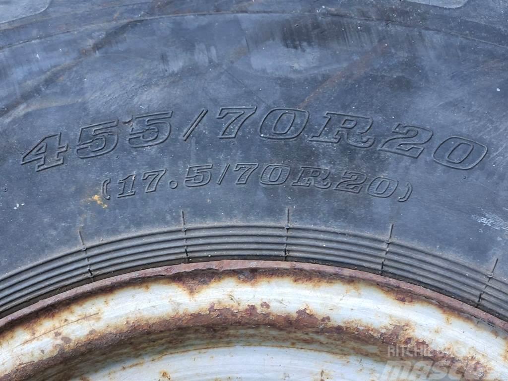 Dunlop 455/70-R20 (17.5/70R20) - Tire/Reifen/Band Padangos, ratai ir ratlankiai