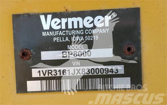 Vermeer BP8000 Kiti pašarų derliaus nuėmimo įrengimai