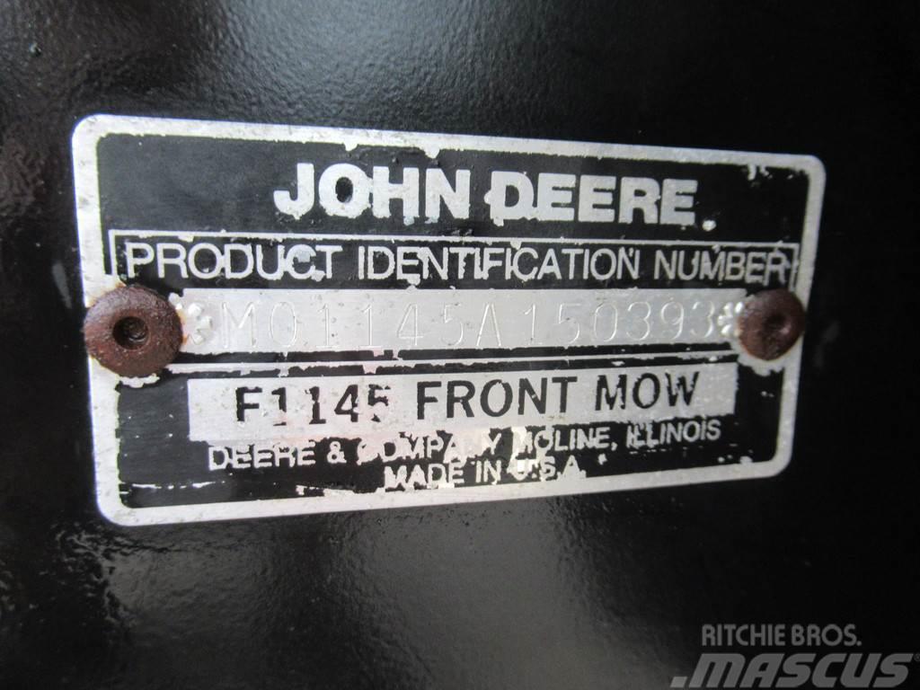 John Deere F1145 Cirkelmaaier Sodo traktoriukai-vejapjovės