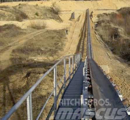  470 m conveyor belt system Landbandanlage Transporteriai