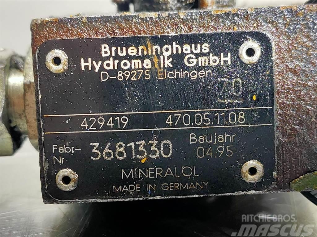 Brueninghaus Hydromatik 429419 - Inching device/Valve Hidraulikos įrenginiai