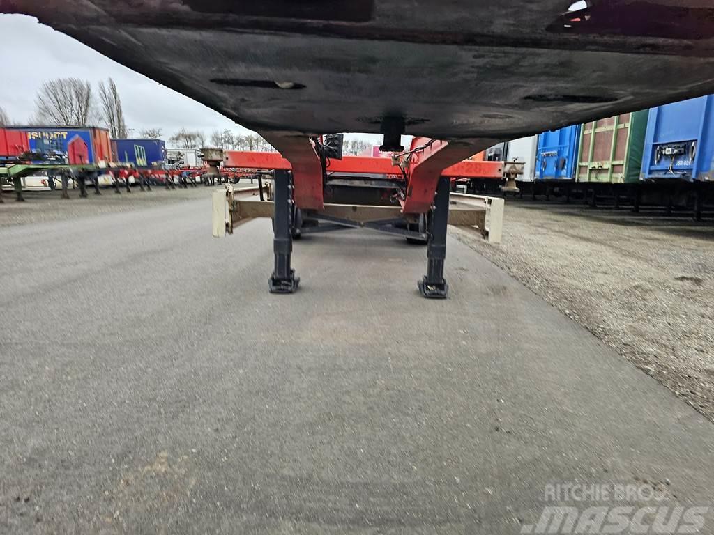 Krone SD 27 | 3 axle container chassis | 4740 kg | Saf D Konteinerių puspriekabės