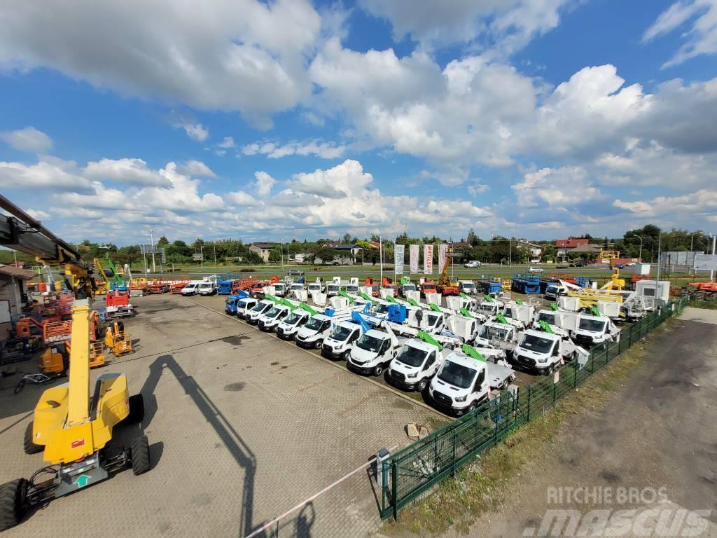 Matilsa Parma 12T - 12 m trailer boom lift niftylif genie Ant priekabų montuojamos kėlimo platformos