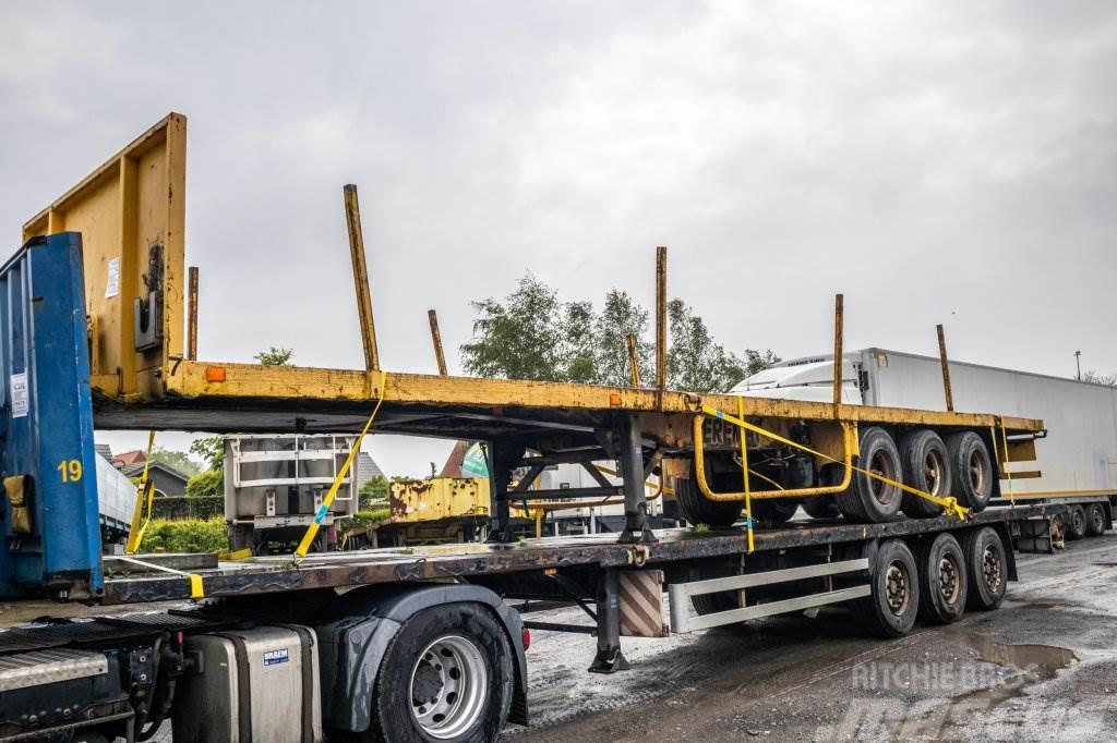  Robuste-Kaiser PLATEAU Bortinių sunkvežimių priekabos su nuleidžiamais bortais