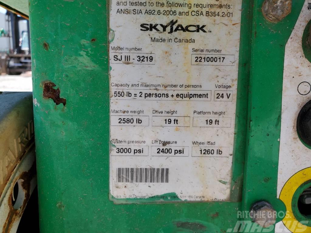 SkyJack SJ III 3219 Žirkliniai keltuvai