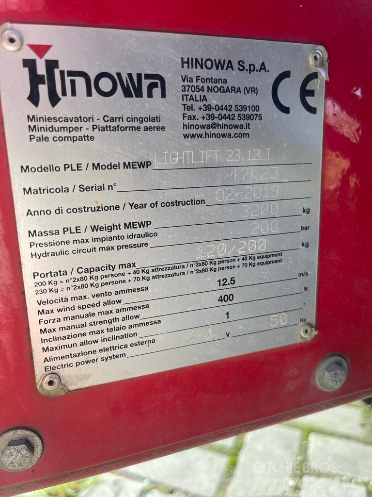 Hinowa Lightlift 23.12 Alkūniniai keltuvai