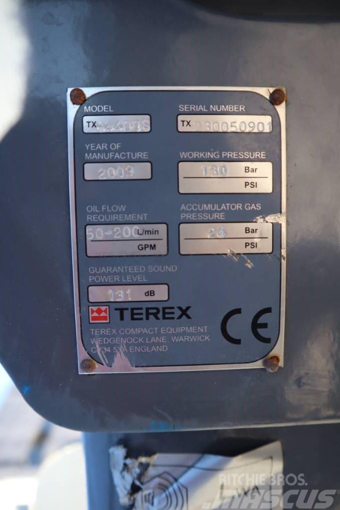 Terex TXH4400 Kita gręžimo technika