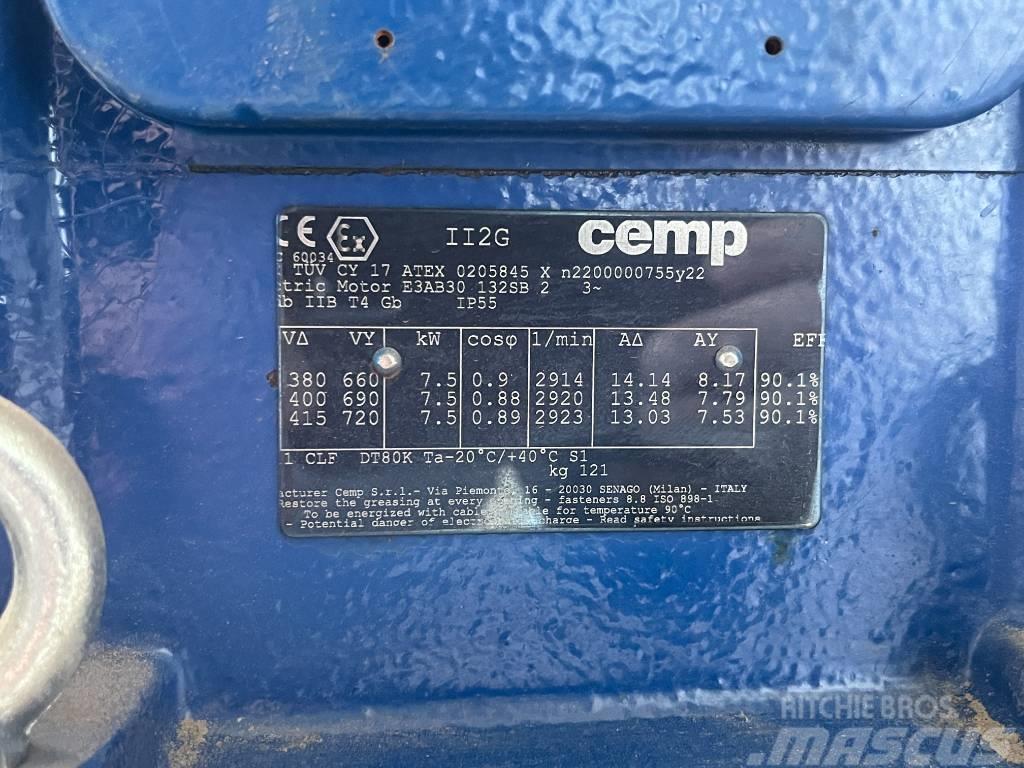  CEMP Electric Motor ATEX 400V 7,5kW 2900RPM Varikliai