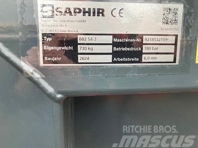Saphir Perfekt 602W4 Kiti pašarų derliaus nuėmimo įrengimai