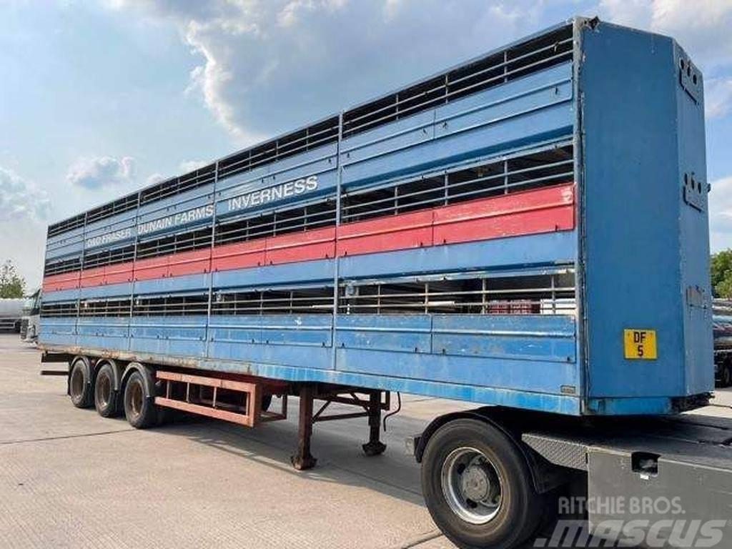  HOUGHTON LIVESTOCK TRAILER Gyvulių pervežimo priekabos