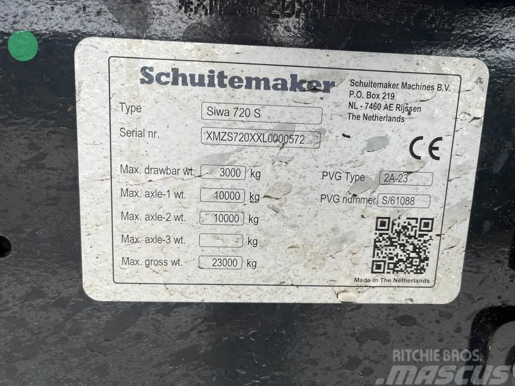 Schuitemaker SIWA 720 S Kiti derliaus nuėmimo įrengimai