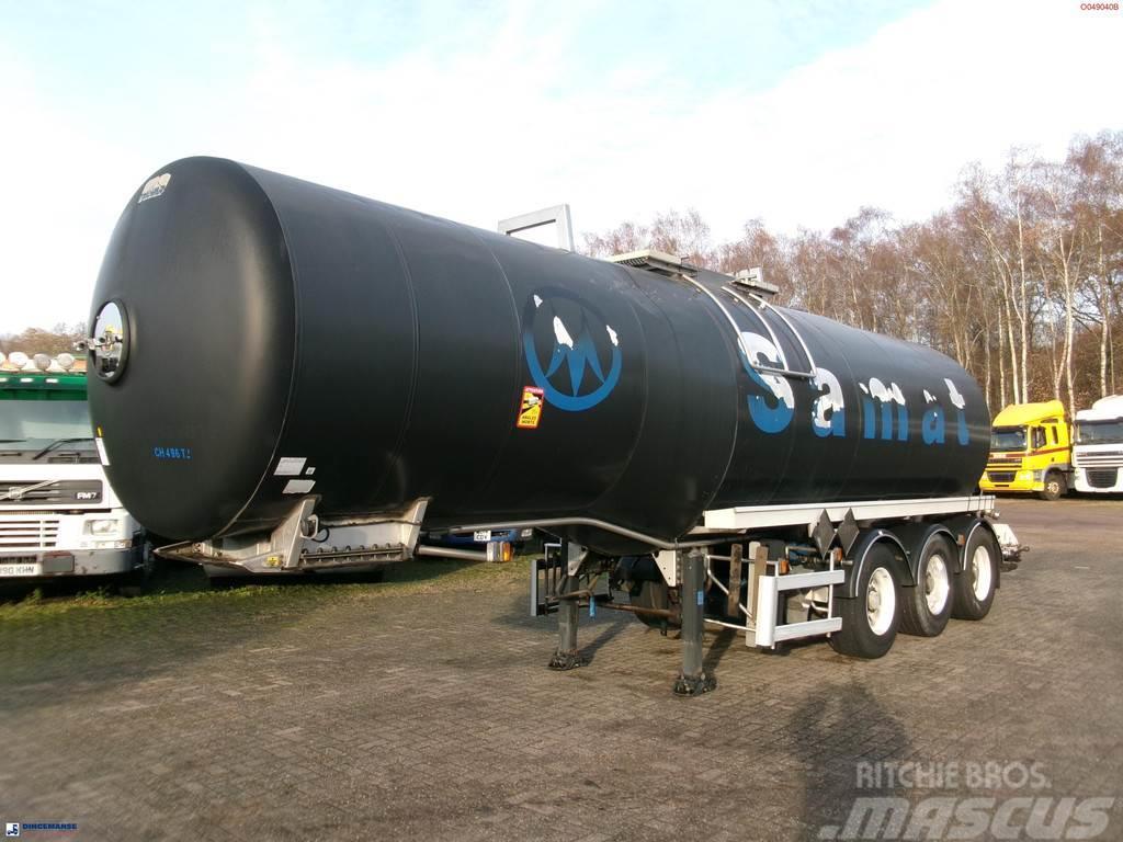 Magyar Bitumen tank inox 29.5 m3 / 1 comp + pump / ADR 13 Cisternos puspriekabės