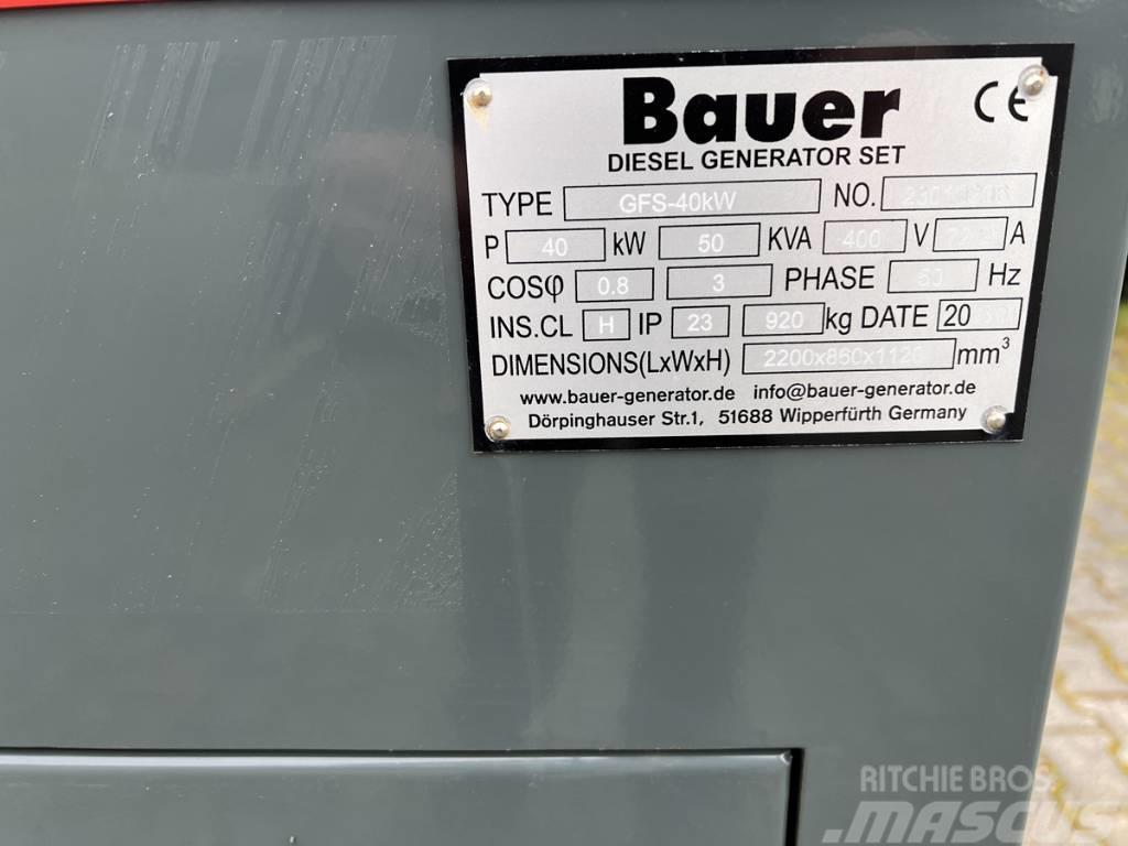 Bauer Aggregaat 50 KVA Dyzeliniai generatoriai