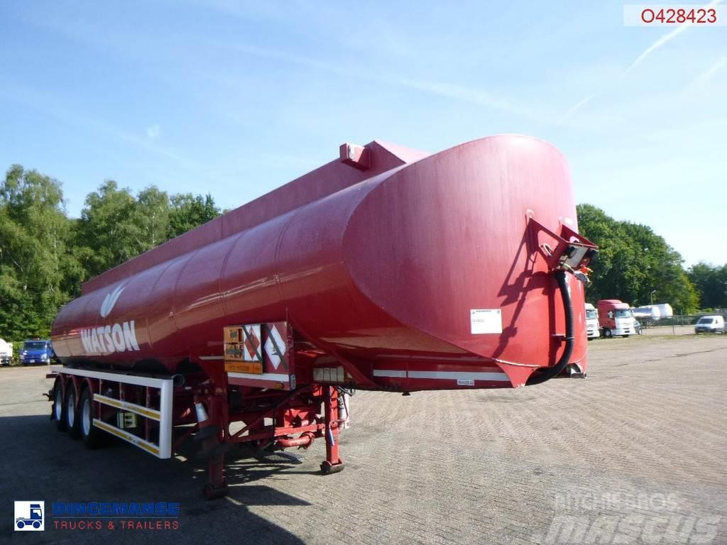  Lakeland Fuel tank alu 42.8 m3 / 6 comp Cisternos puspriekabės