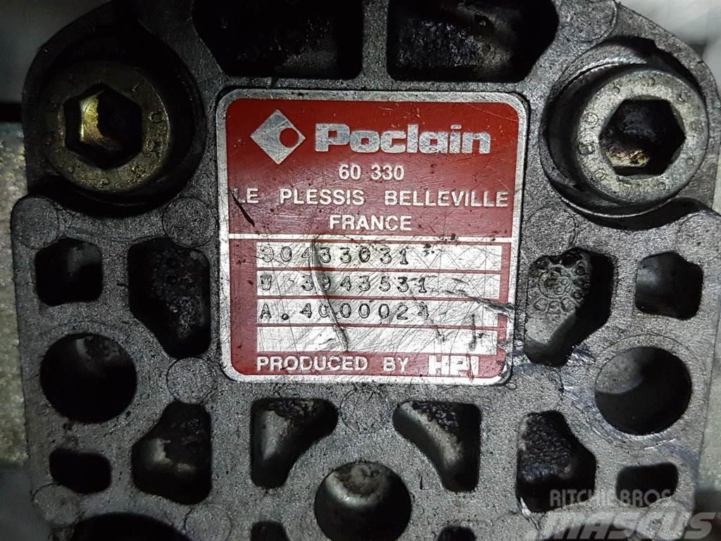 Poclain 904333031-W3943531-Hydraulic motor/Hydraulikmotor Hidraulikos įrenginiai