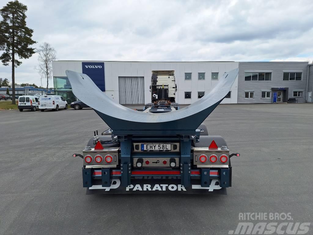 Parator 3-axl Lastväxlarsläp med tipp Išmontuojamos priekabos