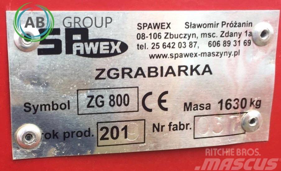 Spawex KREISELSCHWADER TAJFUN ZG-800 / ROTORY RAKE Šieno grėbliai ir vartytuvai