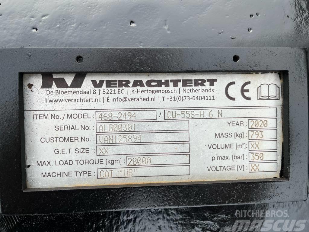 Verachtert quick coupler CW55S - H.6.N. Greito sujungimo jungtys