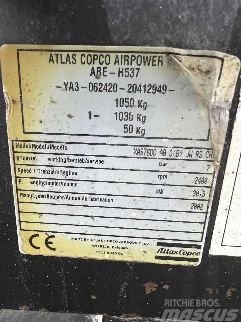 Atlas Copco XAS 76 DD AB*Luftkompressor* Kompresoriai