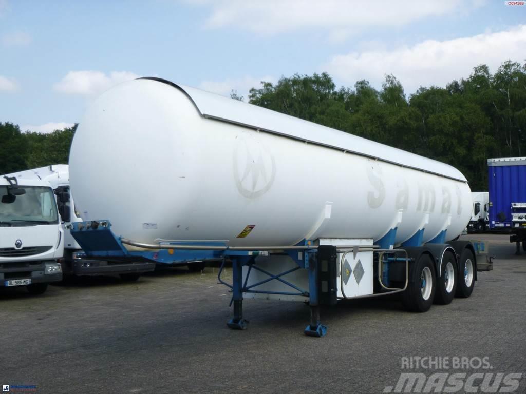 Guhur Low-pressure gas tank steel 31.5 m3 / 10 bar (meth Cisternos puspriekabės