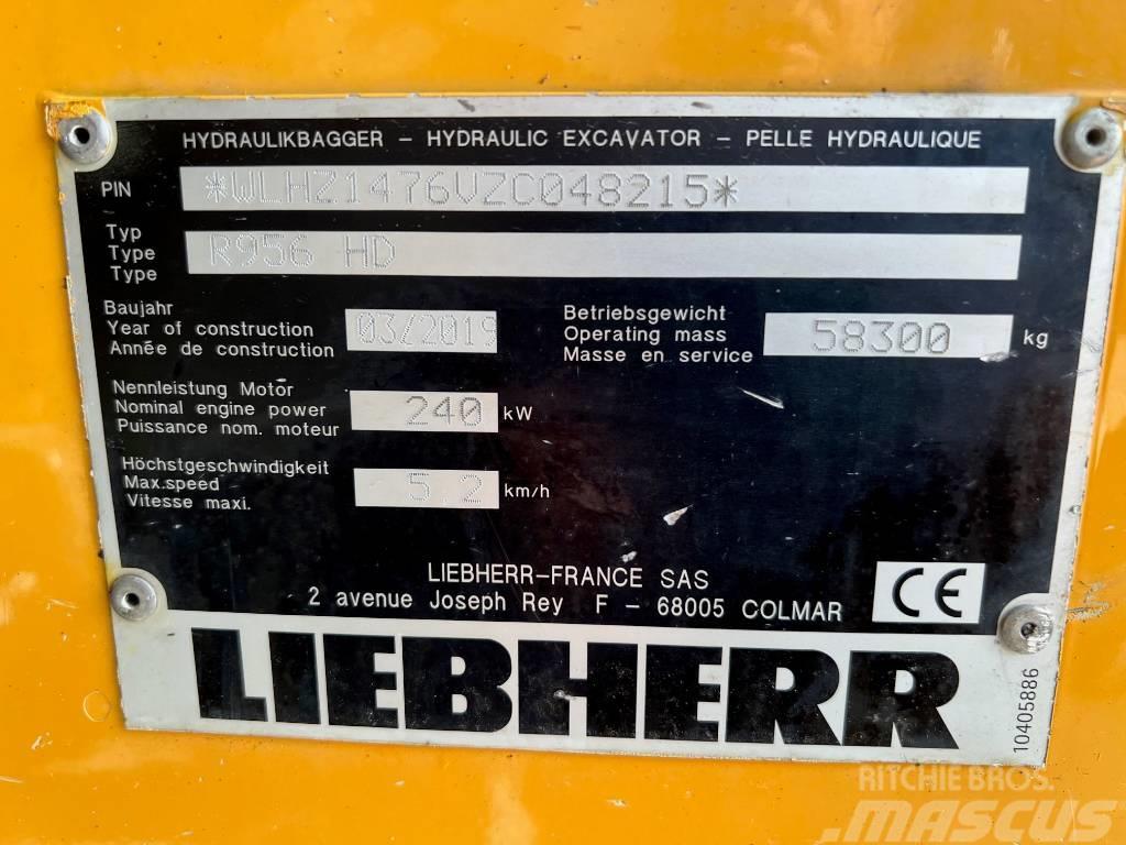 Liebherr R956 HD Vikšriniai ekskavatoriai