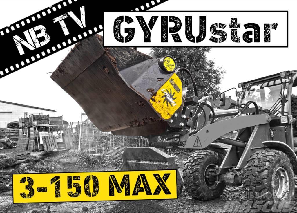 Gyru-Star 3-150MAX | Sieblöffel Radlader & Bagger Atrinkimo kaušai