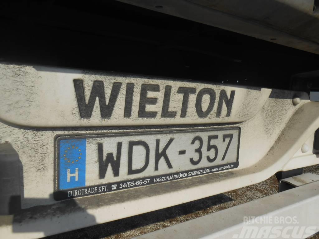 Wielton NS-3 Bortinių sunkvežimių priekabos su nuleidžiamais bortais
