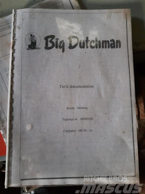 Big Dutchman Type WA 99-16 Kiti galvijų priežiūros įrengimai
