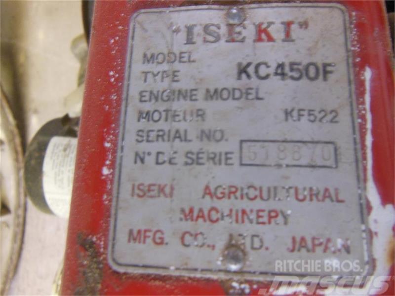 Iseki KF522 med kost Naudoti kompaktiški traktoriai