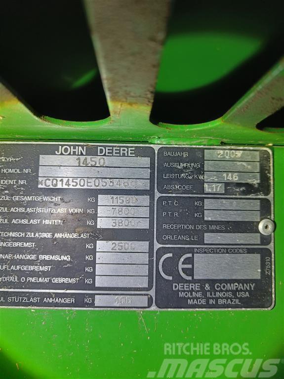 John Deere 1450CWS Derliaus nuėmimo kombainai