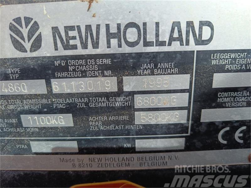 New Holland 4860 S MINI BIGBALLEPRESSER Stačiakampių ryšulių presai