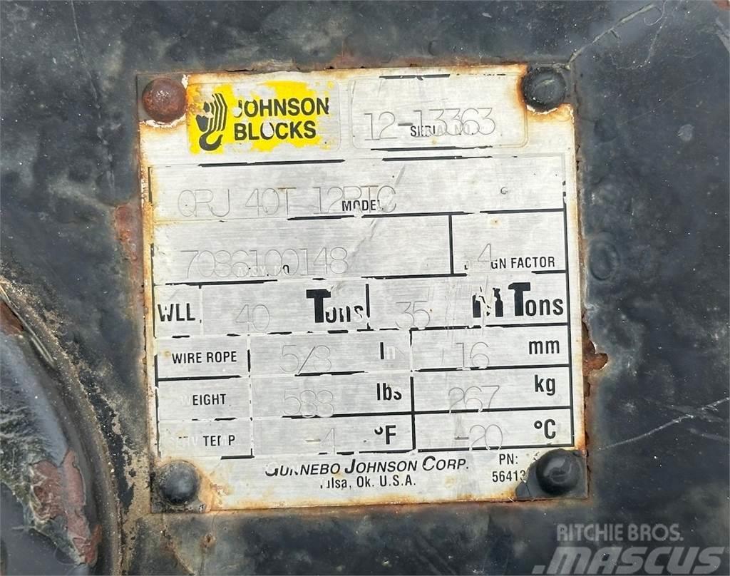 Johnson QRJ40T12RTC Kranų dalys ir įranga